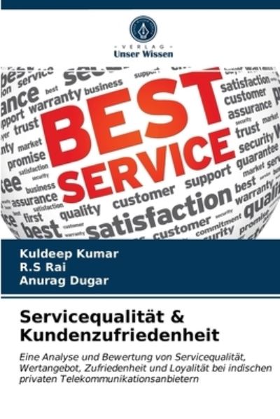 Cover for Kumar · Servicequalität &amp; Kundenzufrieden (N/A) (2021)