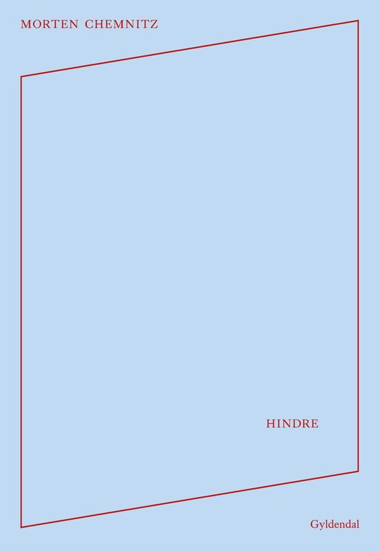 Cover for Morten Chemnitz · Hindre (Sewn Spine Book) [1st edition] (2019)