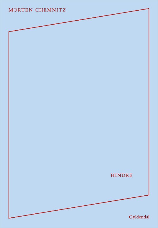 Cover for Morten Chemnitz · Hindre (Sewn Spine Book) [1e uitgave] (2019)