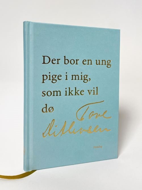 Cover for Ingen Forfatter · Tove Ditlevsen notesbog – lyseblå (Inbunden Bok) [1:a utgåva] (2023)