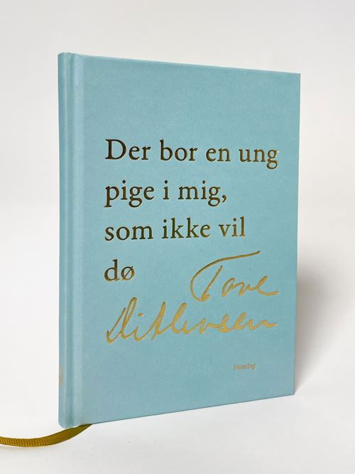 Cover for Ingen Forfatter · Tove Ditlevsen notesbog – lyseblå (Innbunden bok) [1. utgave] (2023)