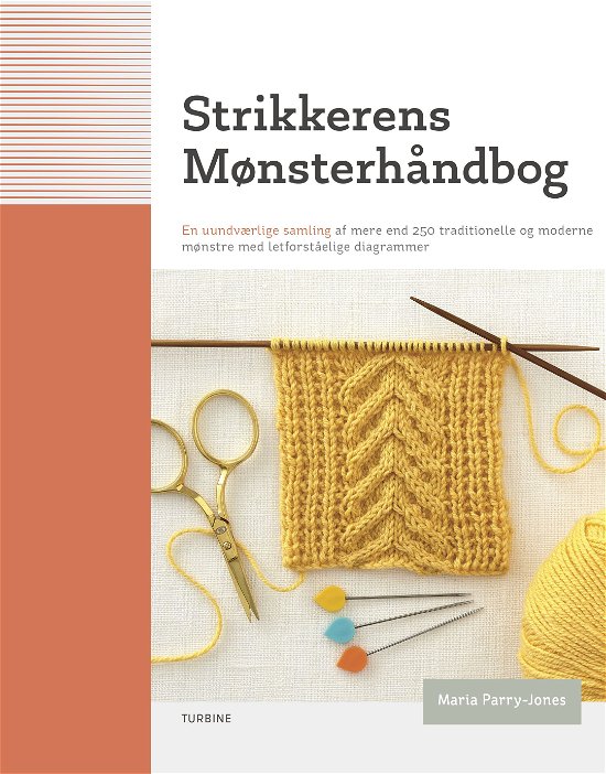 Cover for Maria Parry-Jones · Strikkerens mønsterhåndbog (Inbunden Bok) [1:a utgåva] (2019)