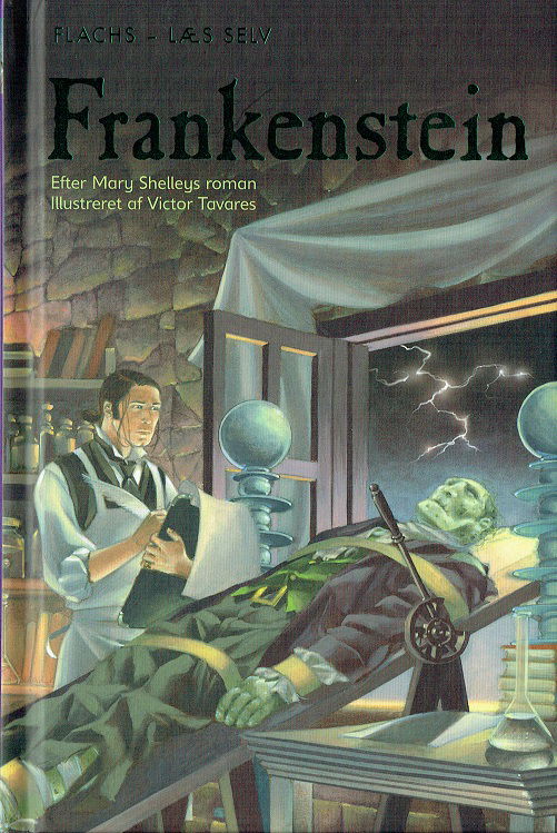 Cover for Rosie Dickins Mary Shelley · Flachs - Læs selv: FLACHS - LÆS SELV: Frankenstein (Bound Book) [1. Painos] (2018)