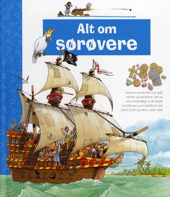 Cover for Andrea Erne · Alt om sørøvere (Cardboard Book) [1st edition] (2013)