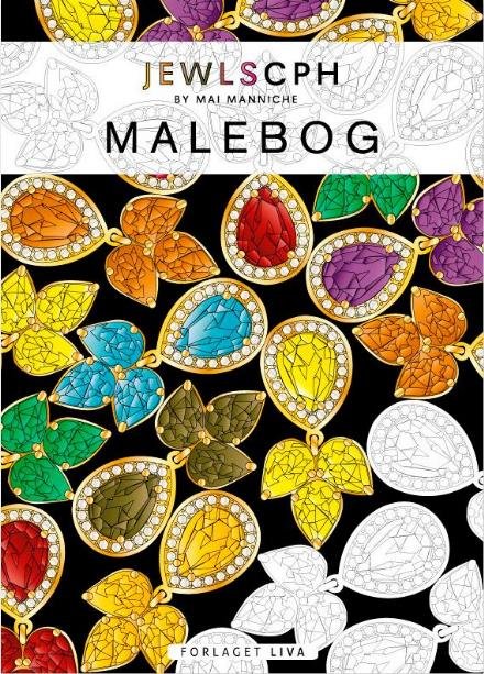Cover for RikkeMai Nielsen · JEWLSCPH – Malebog (Hæftet bog) (2017)