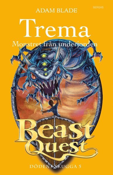 Cover for Adam Blade · Beast Quest Dödens skugga: Trema - monstret från underjorden (Landkart) (2014)