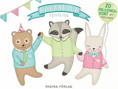 Cover for Tovelisa · Kalasdjur - 20 inbjudningskort att färglägga (Bog) (2015)