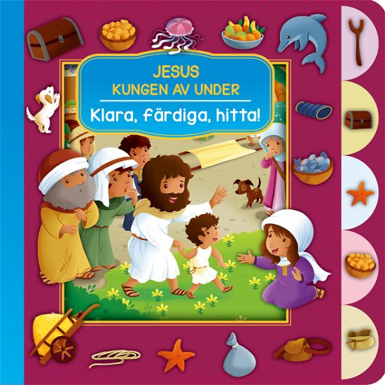 Cover for Cecilie Fodor · Jesus, Kungen av under - Klara, färdiga, hitta! (Kartonbuch) (2023)