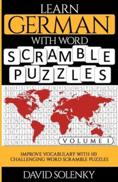 Cover for David Solenky · Learn German with Word Scramble Puzzles Volume 1 (Paperback Book) (2020)