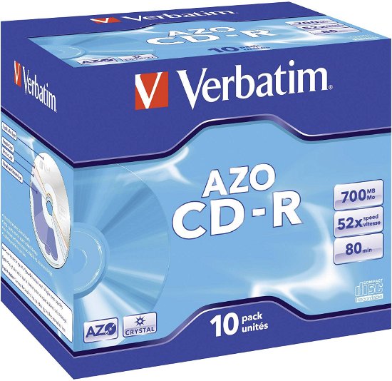 Verbatim CD-R 700MB 52x 10er - Verbatim - Merchandise - Verbatim - 0023942433279 - January 3, 2017