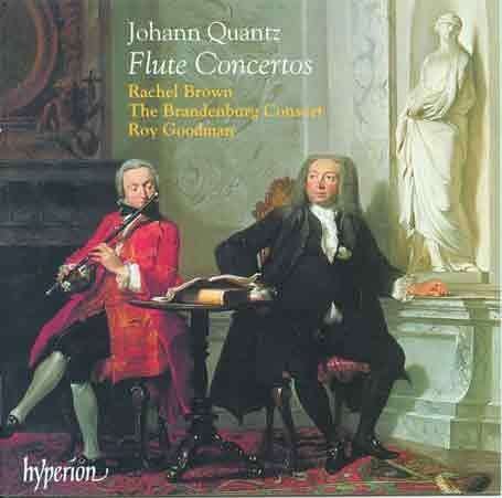 Quantz: Flute Concertos - Rachel Brown Copy of a Quantz Flute - Musiikki - HYPERION - 0034571169279 - maanantai 11. elokuuta 1997