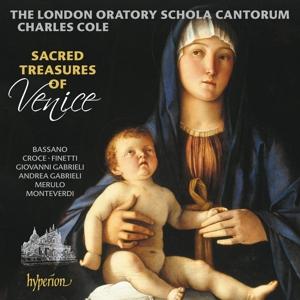 Cover for London Oratory Schola Cantorum · Sacred Treasures Of Venice (CD) (2024)