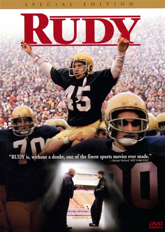 Rudy - DVD - Film - DRAMA - 0043396537279 - 28. august 2001