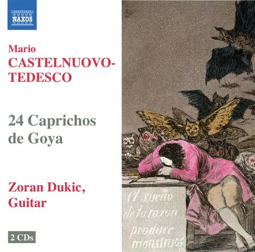 Cover for M. Castelnuovo-Tedesco · 24 Caprichos De Goya (CD) (2009)