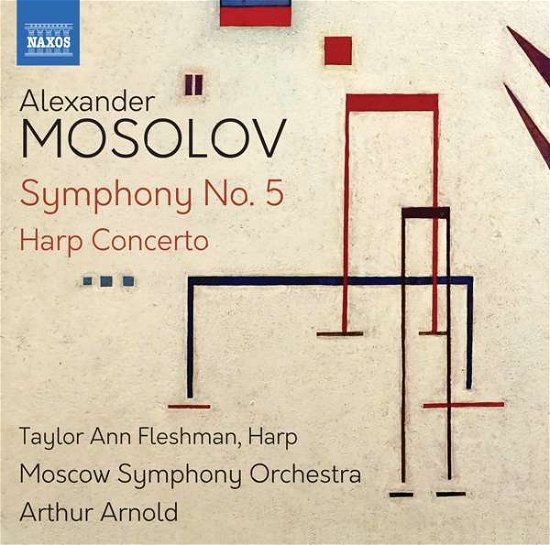 Cover for Fleshman, Taylor Ann / Moscow Symphony Orchestra / Arthur Arnold · Symphony No.5/harp Concerto (CD) (2020)