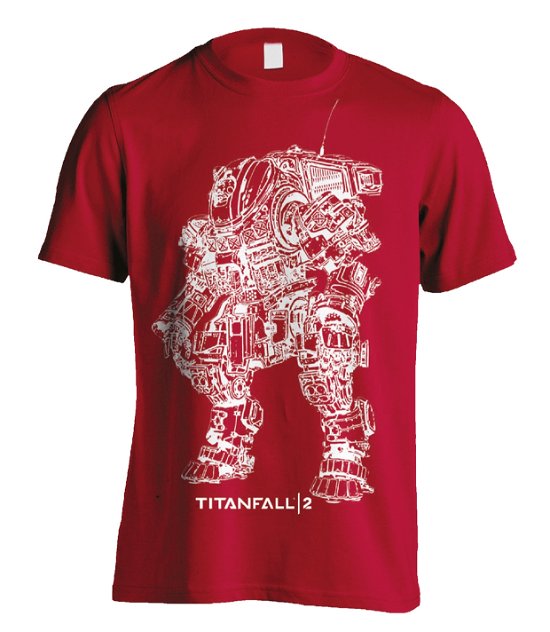 Titanfall 2 - Titan Scortch Line Art (T-Shirt Unisex Tg. 2XL) - Titanfall 2 - Andet - PHM - 0803343140279 - 26. september 2016