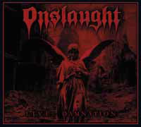 Cover for Onslaught · Live Damnation (CD) [Digipak] (2018)