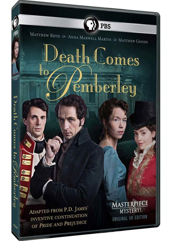 Cover for Masterpiece: Death Comes to Pemberley (DVD) (2014)