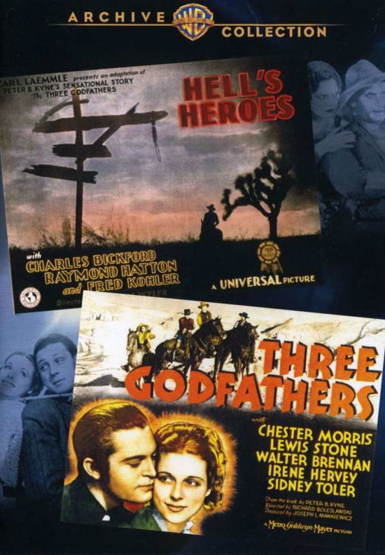 Cover for Wac Double Features: Hells Heroes / Three Godfather (DVD) (2010)