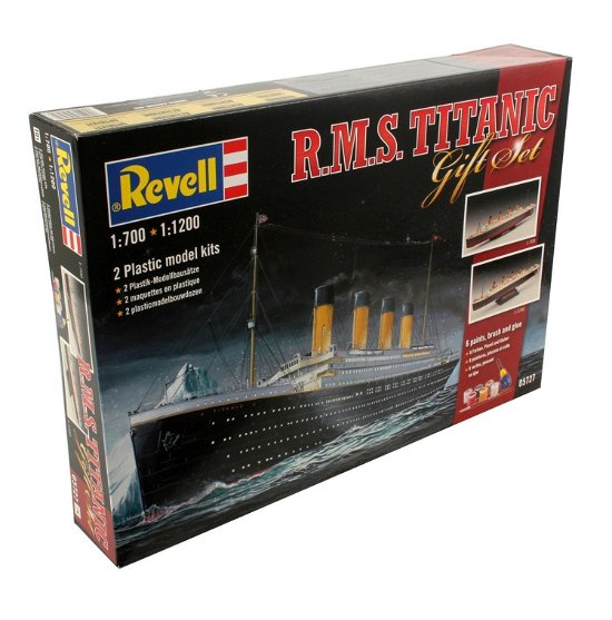 Titanic Modellbausatz Geschenkset 1/700 + 1/1200 R - Speelgoed | Model Kits - Produtos - Revell - 4009803057279 - 8 de maio de 2024