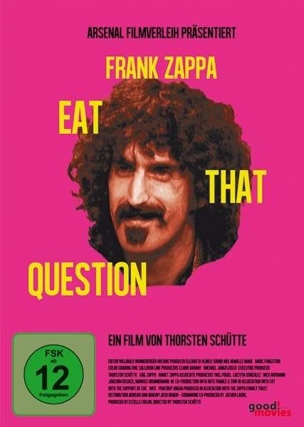 Cover for Dokumentation · Frank Zappa-eat That Question (DVD) (2017)
