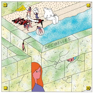 Cover for Decibelles · Tight (Blue Vinyl) (LP) [Coloured edition] (2017)