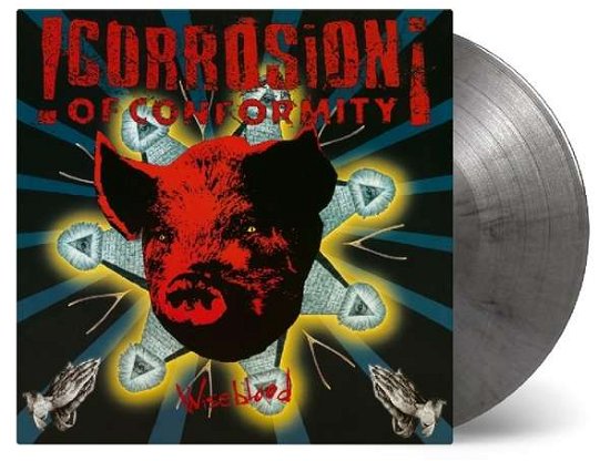 Cover for Corrosion Of Conformity · Wiseblood (180g) (Limited-Numbered-Edition) (Silver &amp; Black Swirled Vinyl) (LP) (2019)