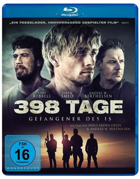 Cover for Smed,esben / Torp,sofie · 398 Tage-gefangener Des is (Blu-ray) (2021)