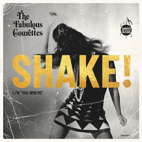 Cover for The Courettes · Shake (7&quot;) [Signed Gold edition] (2024)