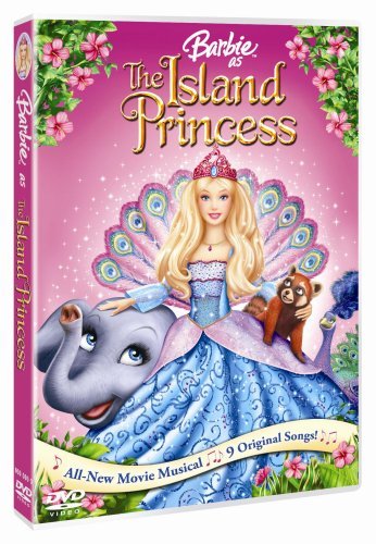 Cover for Barbie - the Island Princess (DVD) (2011)