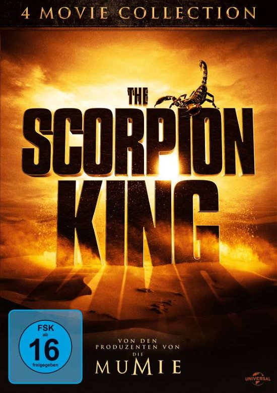 Cover for Dwayne Johnson,michael Clarke Duncan,steven... · The Scorpion King 1 - 4 ,DVD.8311627 (Buch) (2018)