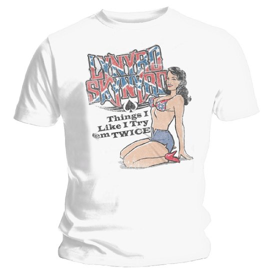 Cover for Lynyrd Skynyrd · Things I Likewhite (T-shirt) [size L] (2010)