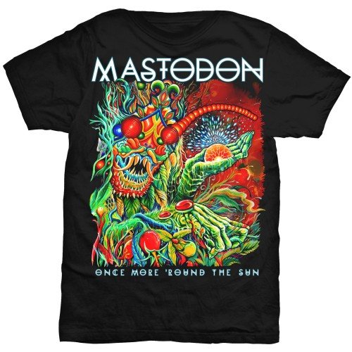 Mastodon Unisex T-Shirt: Once More Round the Sun - Mastodon - Marchandise -  - 5055295397279 - 