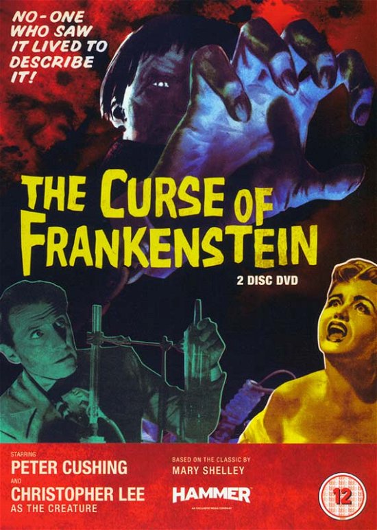 Cover for Curse of Frankenstein DVD · The Curse Of Frankenstein (DVD) (2013)