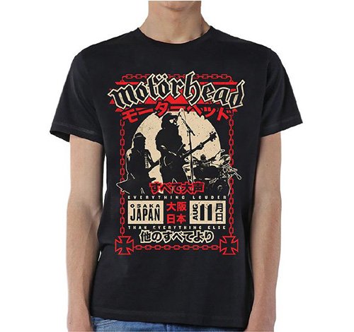 Motorhead Unisex T-Shirt: Loud in Osaka - Motörhead - Koopwaar - Global - Apparel - 5055979996279 - 
