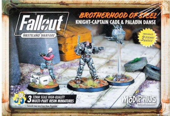 Cover for Modiphius Entertaint Ltd · Fallout Ww Bos Capt.cade &amp; Paladin Danse (MERCH) (2018)