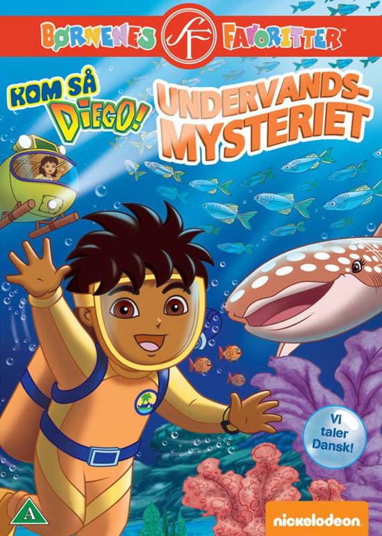 Cover for Kom Så Diego · 7 - Undervandsmysteriet (DVD) (2015)
