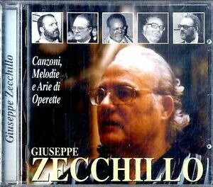 Cover for Giuseppe Zecchillo · Canzoni, Melodie E Arie Di Operette (CD)