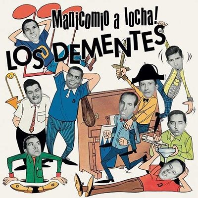Cover for Los Dementes · Manicomia A Locha (LP) (2022)