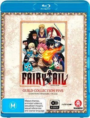 Cover for N/a · Fairy Tail Guild : Collection 5 : Eps 176-226 (Blu-ray) (2018)