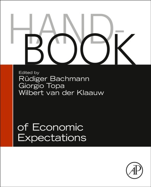 Cover for Ruediger Bachmann · Handbook of Economic Expectations (Paperback Book) (2022)