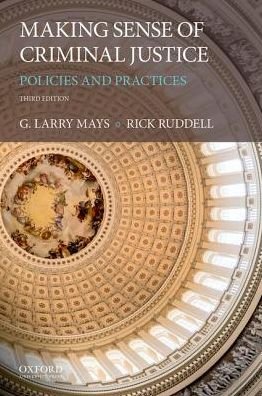 Cover for G. Larry Mays · Making Sense of Criminal Justice Policies and Practices (Book) (2018)