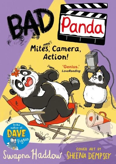 Cover for Swapna Haddow · Bad Panda: Mites, Camera, Action! - Bad Panda (Pocketbok) [Main edition] (2024)