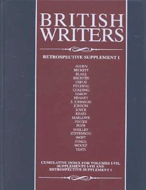 Cover for Jay Parini · British Writers Retrospective: Supplement I (Hardcover Book) (2001)