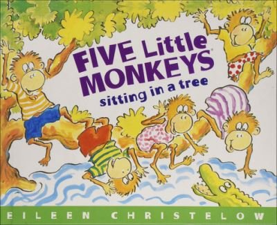 Cover for Eileen Christelow · Five Little Monkeys Sit (Hardcover Book) (1993)