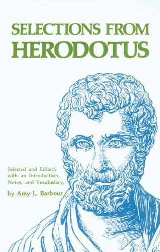 Cover for Amy L. Barbour · Selections from Herodotus (Paperback Book) (1977)
