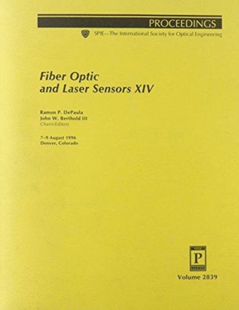 Cover for Berthold · Fiber Optic &amp; Laser Sensors Xiv (Paperback Book) (2006)