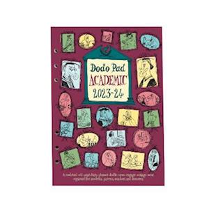 Cover for Lord Dodo · The Dodo Pad Academic 2023-2024 Filofax-compatible A5 Organiser Diary Refill, Mid Year / Academic Year, Week to View: A loose leaf Diary-Organiser-Planner for students, parents, teachers &amp; scholars (Book) [18 Revised edition] (2023)