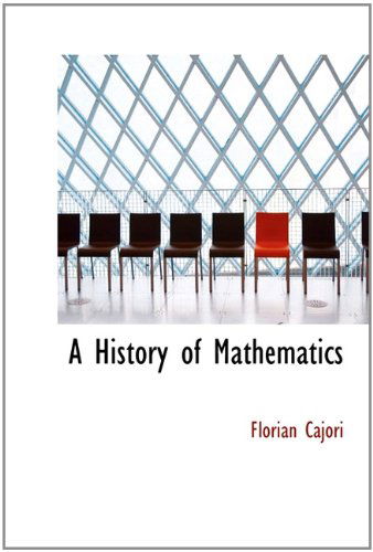 Cover for Florian Cajori · A History of Mathematics (Hardcover Book) (2009)