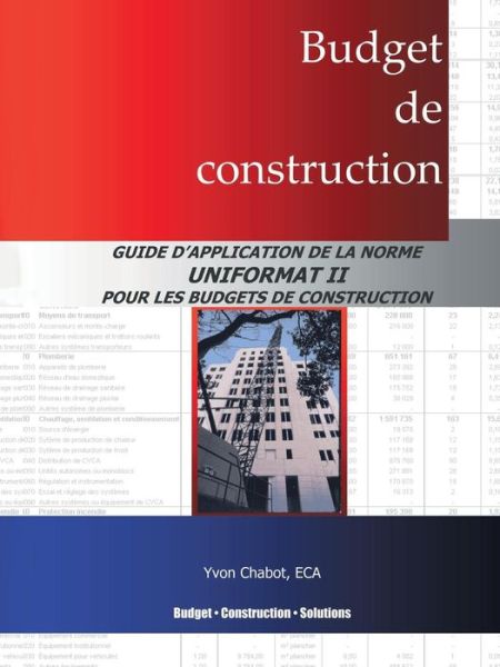 Cover for Yvon Chabot · Budget De Construction (Pocketbok) (2015)